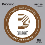 D'Addario PB029 Phosphor Bronze .029 Losse Snaar