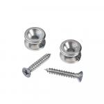 D'Addario PWEP202 Strappins / Strap Buttons - Chrome