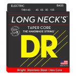 DR Strings TMH45 Long Necks Tapered Bassnaren (45-105)