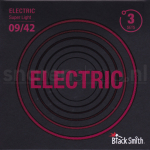 BlackSmith NW-0942-3P Elektrische Gitaarsnaren (9-42) 3-Pack (Gratis 2x .009 losse snaar)