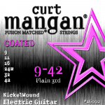 Curt Mangan 16002 Elektrische Gitaarsnaren Coated (9-42)