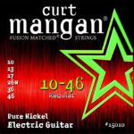 Curt Mangan 15010 Pure Nickel Snaren voor Elektrische Gitaar (10-46)