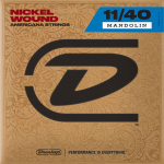 Dunlop DMN1140 Americana Nickel Wound Snaren voor Mandoline (11-40)