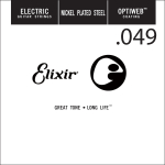 Elixir 16249 Optiweb Electric .049w Losse Snaar