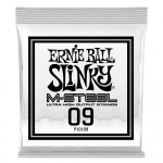 Ernie Ball 10109 Plain M-Steel Losse Snaar .009 6-Pack