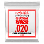 Ernie Ball 1220 Pure Nickel Losse Snaar .020 - Per Stuk
