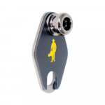 MusicNomad MN272 Acousti-Lok Strap Lock Adapter voor Taylor Gitaren met 9 Volt Expression System Battery Box