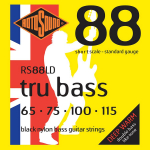 Rotosound RS88S Black Nylon Bassnaren Short Scale (65-115)