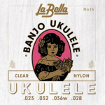 La Bella L-13 Banjolele Snarenset (23-28)