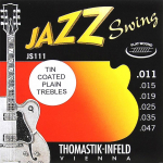 Thomastik JS111T Flatwound Jazz Snaren Tinplated Trebles (11-47)