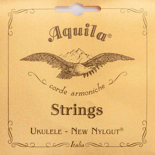 Aquila NN45U New Nylgut Omwonden Concert Ukulele G3-Snaar (Mandoline Stemming)