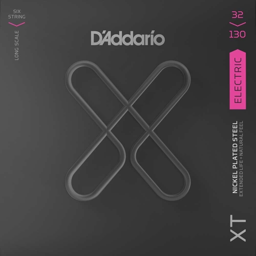 D'Addario XTB32130 Bassnaren 6-Snarig (32-130)