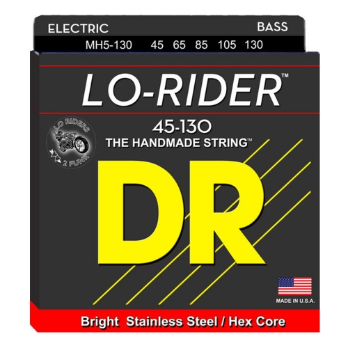 DR MH5-130 Lo-Rider Bassnaren 5-Snarig (45-130)