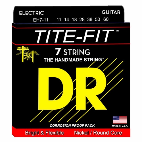 DR Strings EH7-11 Tite-Fit Elektrische Snaren (11-60) 7-Snarig