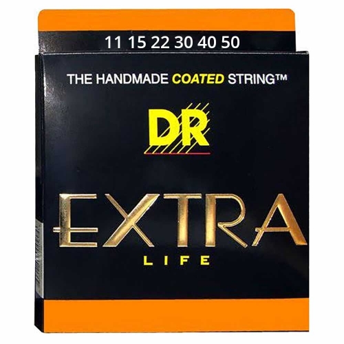 DR Strings EXR11 Extra-Life Akoestische Snaren (11-50) Coated