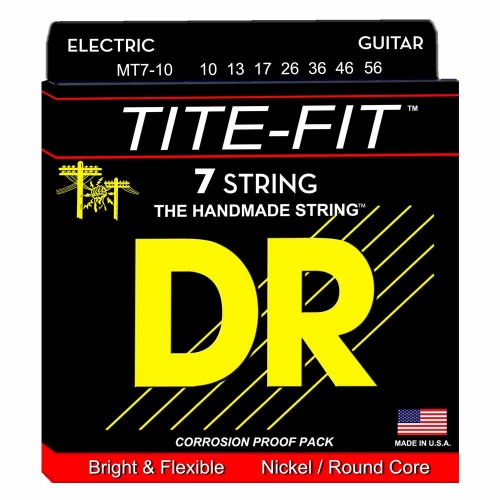 DR Strings MT7-10 Tite-Fit Elektrische Snaren (10-56) 7-Snarig