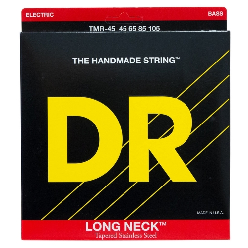 DR Strings TMR-45 Long Necks Tapered Bassnaren (45-105)