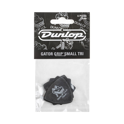 Dunlop 572P073 Gator Grip Small Triangle Plectrum 0.73mm 6-Pack