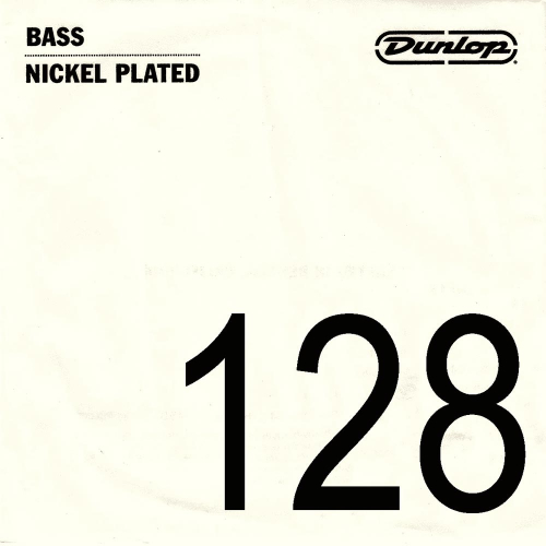 Dunlop DBN128 Nickel-Plated Steel .128 Losse Bassnaar