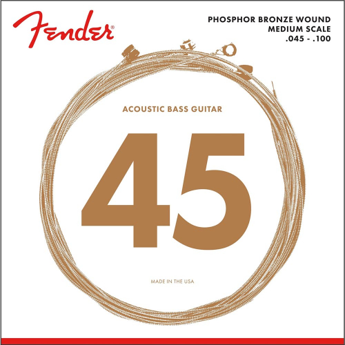 Fender 7060 Akoestische Bassnaren Medium Scale (45-100)