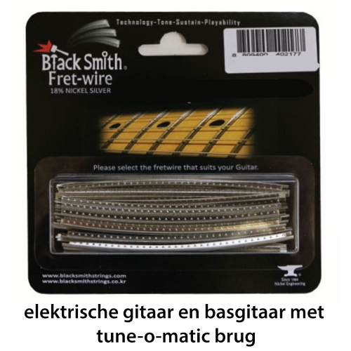 BlackSmith DHP-2403 Fretdraad Narrow/High Tune-O-Matic Gitaar en Basgitaar (Set 24 stuks)