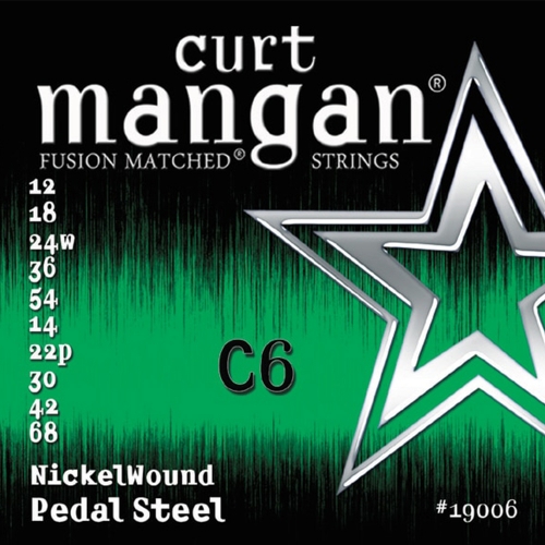 Curt Mangan 19006 Pedal Steel Snaren C6th