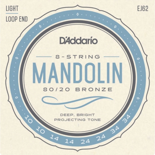 D'Addario EJ62 Mandoline Snaren (10-34)