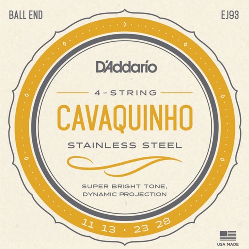 D'Addario EJ93 Snarenset voor Cavaquinho (11-28)
