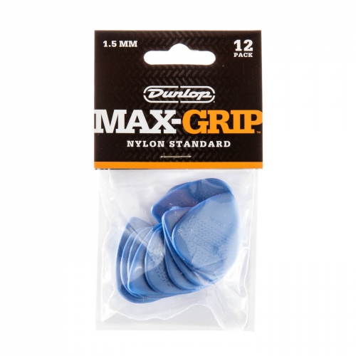 Dunlop 449P150 Max Grip Plectrum 1.5mm 12-Pack