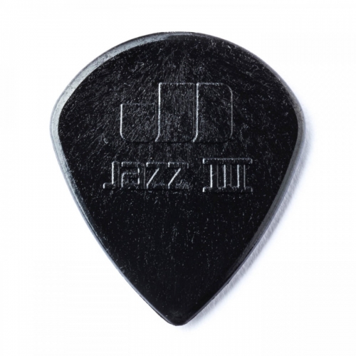 Dunlop Plectrum Jazz III 1.38mm Zwart