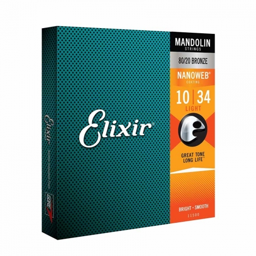Elixir 11500 Snaren voor Mandoline - Light (10-34)