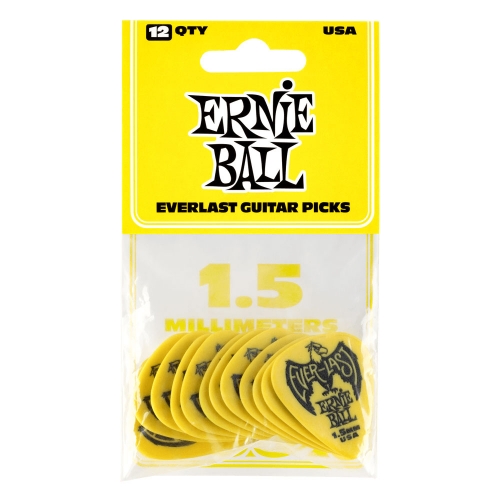 Ernie Ball 9195 Everlast Plectrum 1.5mm 12-Pack