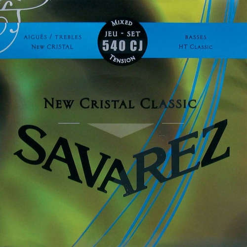 Savarez 540CJ New Cristal Snaren voor Klassieke Gitaar - Hoge Spanning