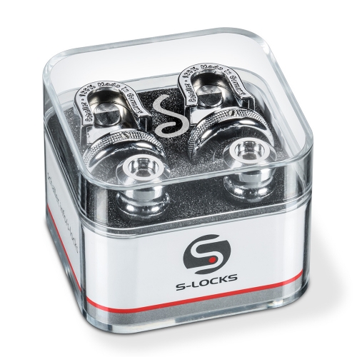 Schaller S-Locks Straplocks Chroom - 14010201