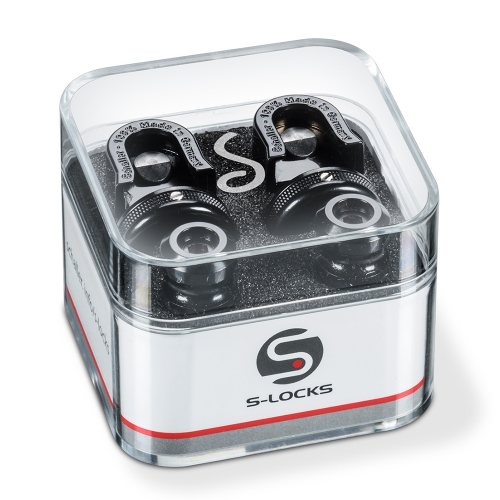 Schaller S-Locks Straplocks Zwart Chroom - 14010401