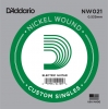 D'Addario NW021 Nickel Wound .021 Losse snaar Elektrisch/Western