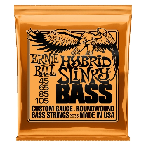 Ernie Ball 2833 Hybrid Slinky Bassnaren (45-105)