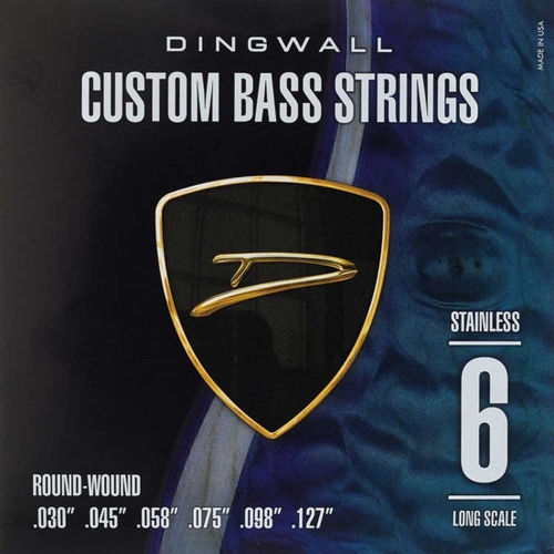 Dingwall stainless steel snaren voor 6-snarige basgitaar