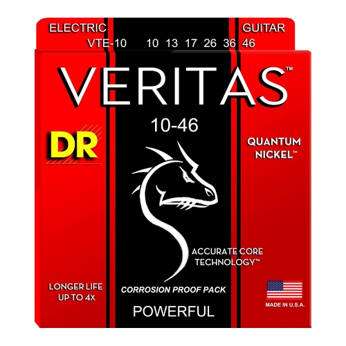 DR Strings VTE10 Veritas Elektrische Gitaarsnaren (10-46)