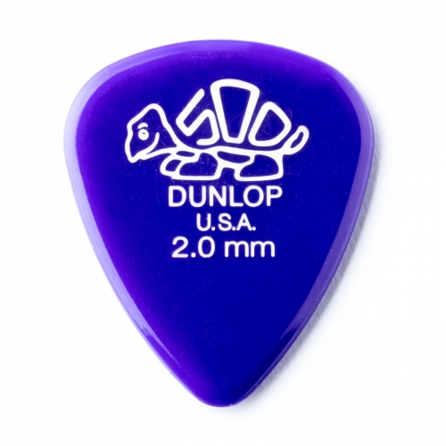 Dunlop Delrin 2.0mm Plectrum - Per Stuk