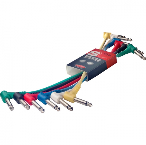 Stagg SPC015L Patchkabel 6-Pack