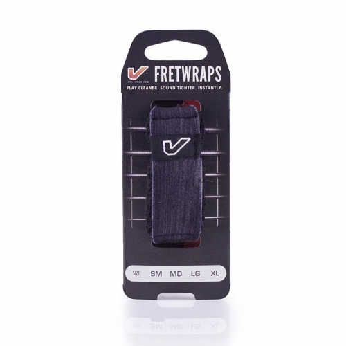 GruvGear FW-1PK-DRK-MD Fretwrap Wood Ebony Medium 1-Pack