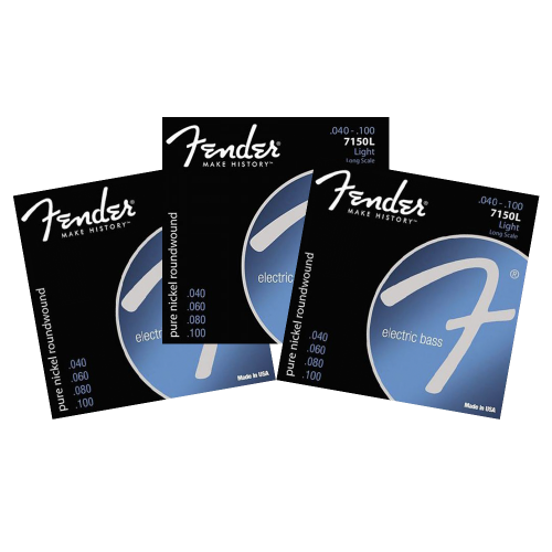 Fender 7150L Snaren voor Elektrische Basgitaar (40-100) 3-Pack
