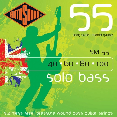 Rotosound SM55 Bassnaren Solo Bass Long Scale (40-100)