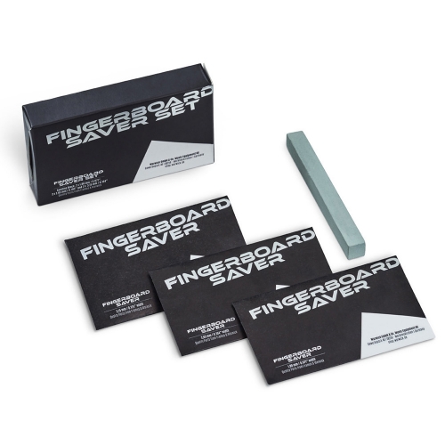 Warwick RockCare Fingerboard Saver Fretguards Small, Medium, Jumbo Frets + Schuurblok