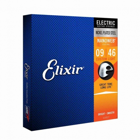Elixir 12027 nanoweb voor elektrische gitaar