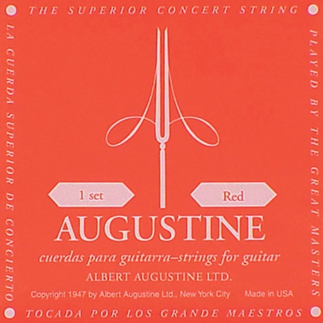 Augustine Classic Red Klassieke Gitaarsnaren - Normaal/Medium Spanning