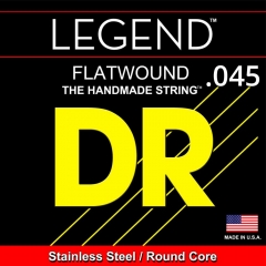 DR Strings FL045 Losse Flatwound Bassnaar .045