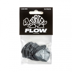 Dunlop 558P135 Tortex Flow Plectrum 1.35mm 12-Pack