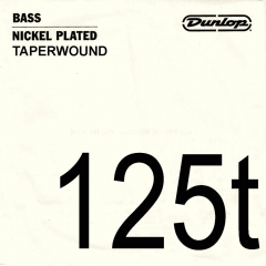 Dunlop DBN125T Nickel-Plated Steel .125 Losse Bassnaar Tapered